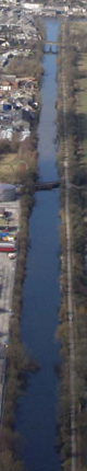 Aerial Photo of Ulverston Canal